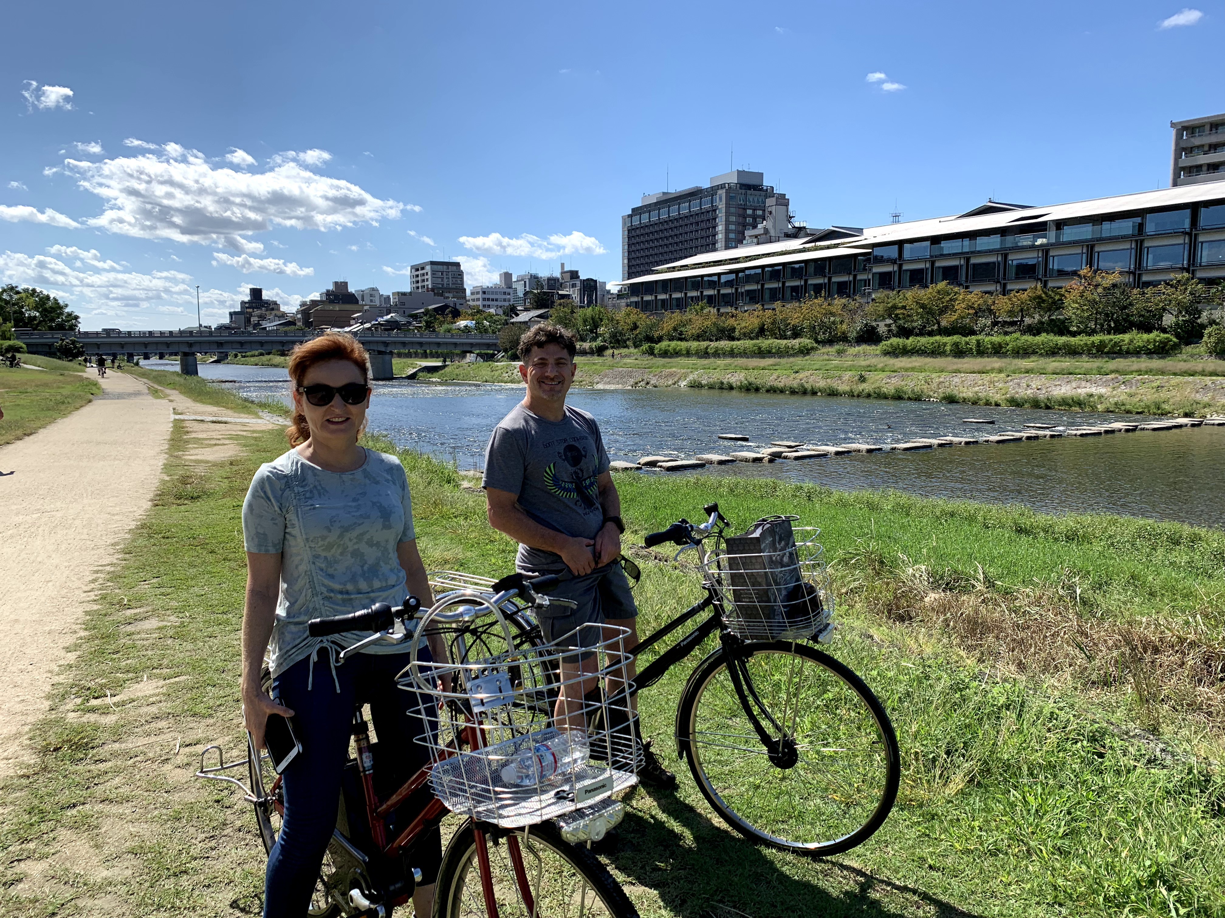 Kyoto electric assisted bike (e-bike) tour